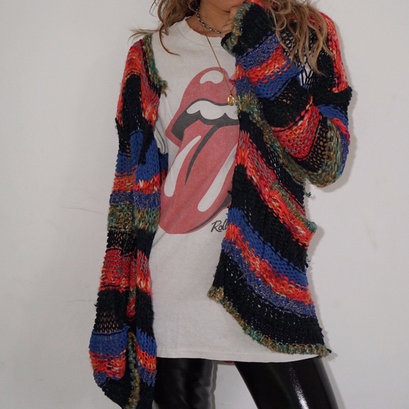 rat and boa Sweaters - Iris Knit Cardigan by Rat & boa